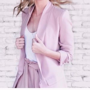 Pink SHORTS scrunch high waisted office shorts♥️